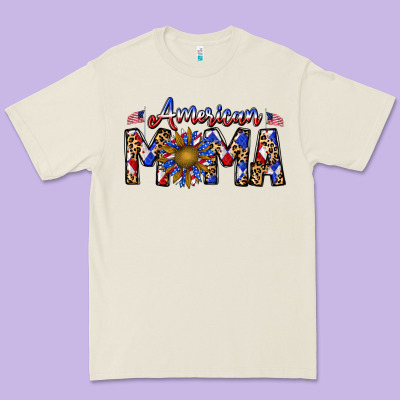 American Mama Premium Tee Designed By Cowhidedigitalart