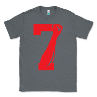Charcoal Heather colin kaepernick number 7 t shirt Classic Tee - artisFamous