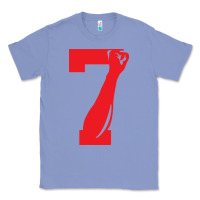 Colony Blue colin kaepernick number 7 t shirt Classic Tee - artisFamous
