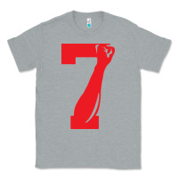 Heather Grey colin kaepernick number 7 t shirt Classic Tee - artisFamous