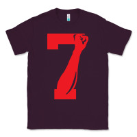 Plum colin kaepernick number 7 t shirt Classic Tee - artisFamous