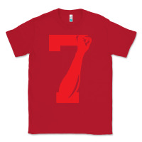 Red colin kaepernick number 7 t shirt Classic Tee - artisFamous