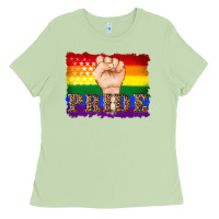 Matcha lgbtq  flag and hand pride Ladies Tee - Artiststas