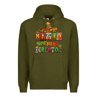 Army Green nacho average direktor Premium Hoodie - AdoDesignShop