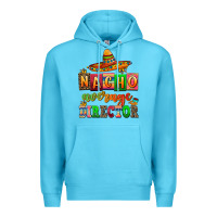 Ocean Blue nacho average direktor Premium Hoodie - AdoDesignShop