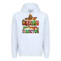 White nacho average direktor Premium Hoodie - AdoDesignShop