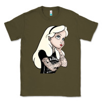 Army Green alice in wonderland Classic Tee - artisFamous