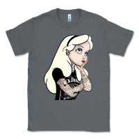 Charcoal Heather alice in wonderland Classic Tee - artisFamous