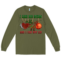 Army Green i like big bulbs and i can not lie Long Sleeve Tee - BarkalooDesign