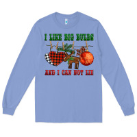 Colony Blue i like big bulbs and i can not lie Long Sleeve Tee - BarkalooDesign