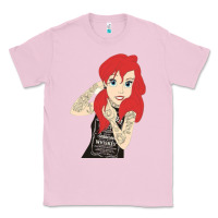 Bubblegum Pink ariel tatoo Classic Tee - artisFamous