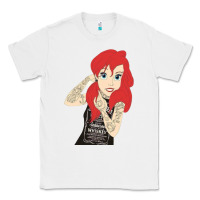 White ariel tatoo Classic Tee - artisFamous