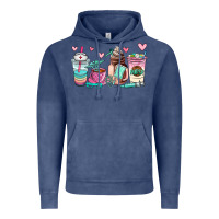 Vintage Denim nurse  coffee cup Vintage Hoodie - AdoDesignShop