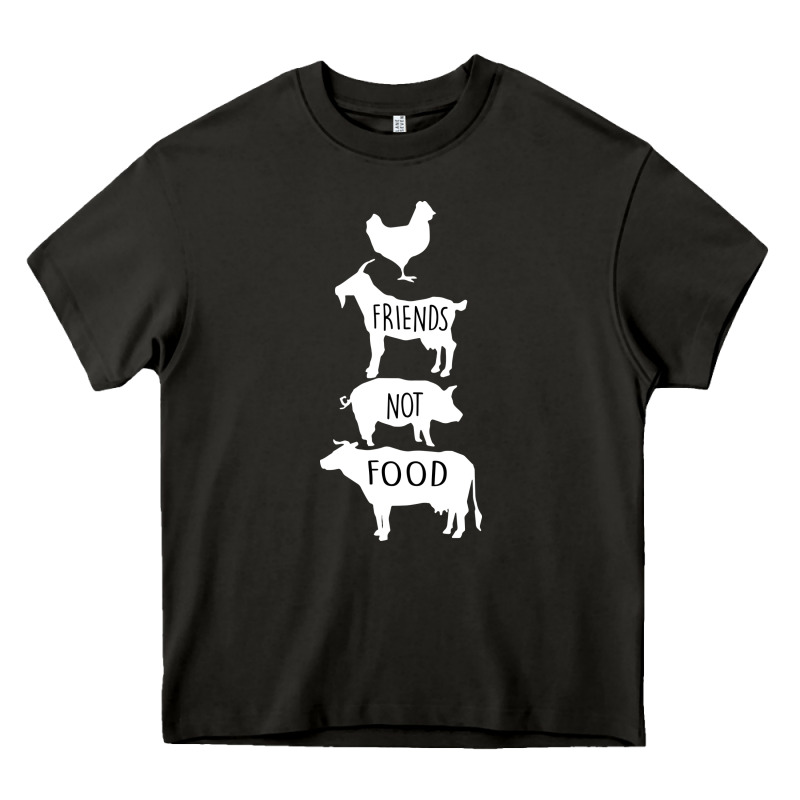 Friend Not Food Heavy Core Tee by Bettercallsaul | Teevron