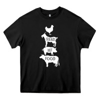 Black Friend Not Food Heavy Core Tee - Bettercallsaul