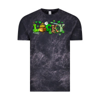 Cloud Black lucky nurse Vintage Tee - Artiststas