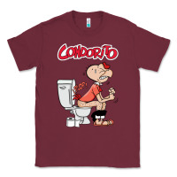 Burgundy condorito Classic Tee - artisFamous