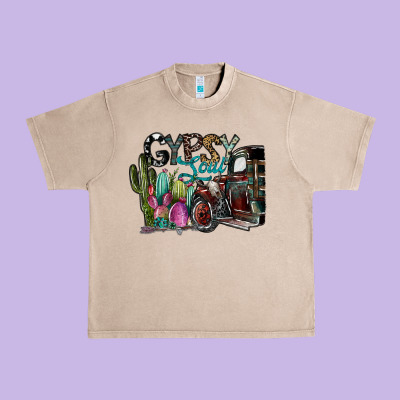 Gypsy Soul Urban Heavy Tee Designed By Sublimationcraftshop
