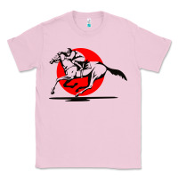 Bubblegum Pink horse racing Classic Tee - artisFamous