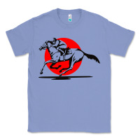 Colony Blue horse racing Classic Tee - artisFamous
