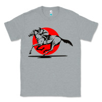 Heather Grey horse racing Classic Tee - artisFamous