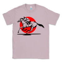 Lilac horse racing Classic Tee - artisFamous