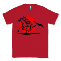 Red horse racing Classic Tee - artisFamous