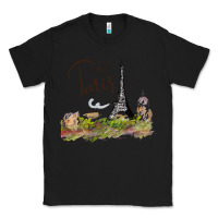 Black paris Classic Tee - artisFamous