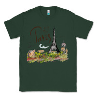 Sports Green paris Classic Tee - artisFamous