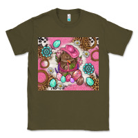 Army Green Cowboy Bunny Easter Tumbler Classic Tee - BundleAndBundleShop