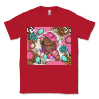 Red Cowboy Bunny Easter Tumbler Classic Tee - BundleAndBundleShop