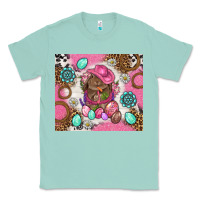 Seafoam Cowboy Bunny Easter Tumbler Classic Tee - BundleAndBundleShop