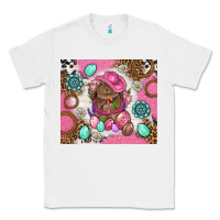 White Cowboy Bunny Easter Tumbler Classic Tee - BundleAndBundleShop