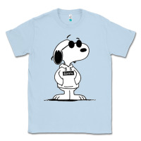 Dusty Blue cool dog Classic Tee - artisFamous