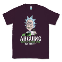 Plum i am not arguing Classic Tee - artisFamous