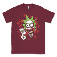 Burgundy joker Classic Tee - artisFamous