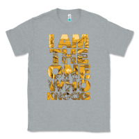 Heather Grey i am the one who knocks Classic Tee - artisFamous