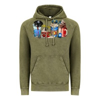 Vintage Olive police coffee cup Vintage Hoodie - AdoDesignShop