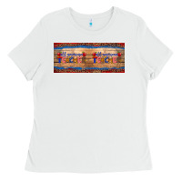 White all american teacher 11oz mug Ladies Tee - Artiststas