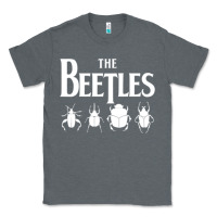 Charcoal Heather beetles Classic Tee - artisFamous