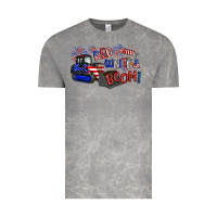Cloud Rock red white and boom Vintage Tee - Artiststas