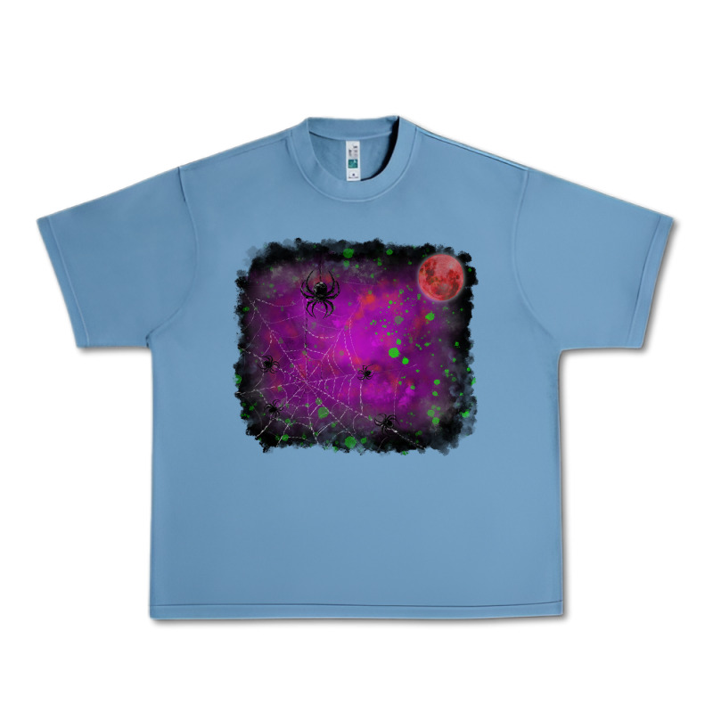 Halloween Backround Moon Urban Heavy Tee by RanaPortraitStore | Teevron