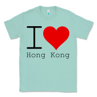 Seafoam i love hong kong Classic Tee - artisFamous