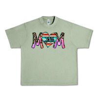 Oil Green girl mom Urban Heavy Tee - CowhideDigitalArt