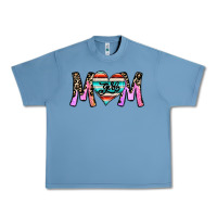 Pebble Blue girl mom Urban Heavy Tee - CowhideDigitalArt