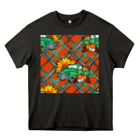 Asphalt fall truck seamless pattern Heavy Core Tee - BundleAndBundleShop