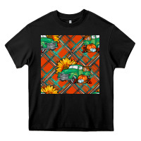 Black fall truck seamless pattern Heavy Core Tee - BundleAndBundleShop
