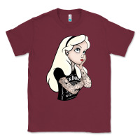 Burgundy alice tattoo Classic Tee - artisFamous