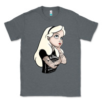 Charcoal Heather alice tattoo Classic Tee - artisFamous