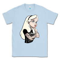 Dusty Blue alice tattoo Classic Tee - artisFamous